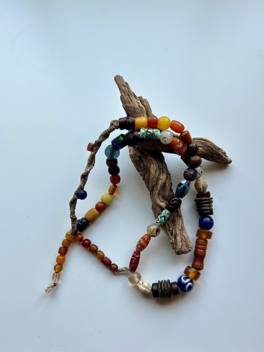 Stunning Statement Necklace - Centuries of Trade Beads